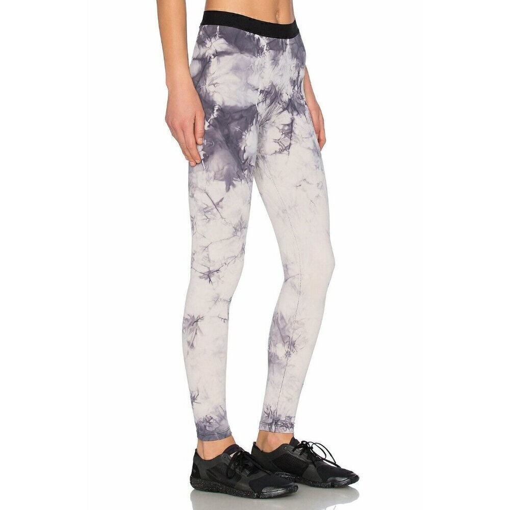 Blue Life Women's Purple Fit Tie Dye Leggings Pants Ash Size M